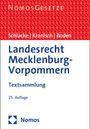 : Landesrecht Mecklenburg-Vorpommern, Buch