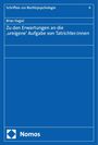 Brian Hagiel: Hagiel, B: Zu den Erwartungen an die 'ureigene' Aufgabe, Buch