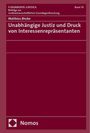 Matthieu Binder: Unabhängige Justiz und Druck von Interessenrepräsentanten, Buch