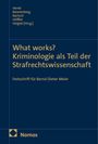 : What works? Kriminologie als Teil der Strafrechtswissenschaft, Buch