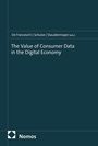 Cover von "The Value of Consumer Data in the Digital Economy" von De Franceschi, Schulze, Staudenmayer. Dunkelblauer Hintergrund. Logo unten links.