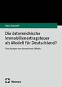 Alena Grondorf: Die österreichische Immobilienertragsteuer als Modell für Deutschland?, Buch
