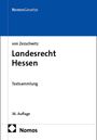 Buchtitel "Landesrecht Hessen" von Zezschwitz, Textsammlung, 36. Auflage, herausgegeben von Nomos.