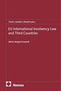 Trunk, Garašić, Silvestri [eds.], EU International Insolvency Law and Third Countries, Which Way(s) Forward? Nomos Logo. Bordeauxrot.