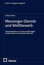 Kartell- und Regulierungsrecht. Messenger-Dienste und Wettbewerb von Johanna Dirkes. Dunkelblaues Cover mit Nomos-Logo.