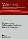Contemporary Volunteering Study and Research in Europe, Buch