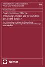 Thea Schenk-Busch: Das konzernrechtliche Trennungsprinzip als Bestandteil des ordre public?, Buch