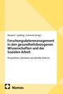 Forschungsdatenmanagement in den gesundheitsbezogenen Wissenschaften und der Sozialen Arbeit, Buch