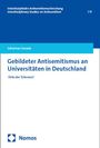 Johannes Sosada: Gebildeter Antisemitismus an Universitäten in Deutschland, Buch