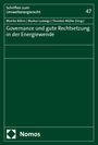 : Governance und gute Rechtsetzung in der Energiewende, Buch