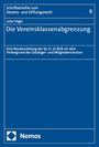 Julia Hilger: Die Vereinsklassenabgrenzung, Buch