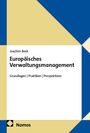 Joachim Beck: Europäisches Verwaltungsmanagement, Buch