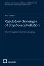 Buchtitel: Regulatory Challenges of Ship-Source Pollution. Thema ist EU-Gesetzgebung und internationales Recht. Logo von Nomos.