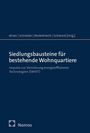 : Siedlungsbausteine für bestehende Wohnquartiere, Buch