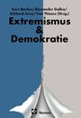 Uwe Backes/Alexander Gallus/Eckhard Jesse/Tom Thieme (Hrsg.). Extremismus & Demokratie. Nomos-Logo, Papier mit Riss.