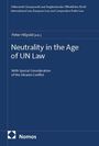 Text: "Neutrality in the Age of UN Law", "Peter Hilpold [eds.]", "With Special Consideration of the Ukraine Conflict". Logo unten.