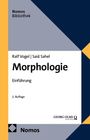 "Ralf Vogel | Said Sahel: Morphologie. Einführung. 2. Auflage." Blau und gelb gestaltetes Buchcover, Verlag und Logo.