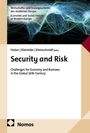 "Security and Risk" von Huber, Kleinöder, Kleinschmidt. Wirtschaftsgeschichte Europas. Nomos Verlag. Abstraktes Netz-Design oben.