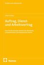 Chia-Te Hsiao: Auftrag, Dienst- und Arbeitsvertrag, Buch