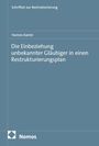 Buchtitel: "Die Einbeziehung unbekannter Gläubiger in einen Restrukturierungsplan" von Hannes Kamin. Logo der Marke Nomos.