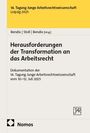 Herausforderungen der Transformation an das Arbeitsrecht, Buch