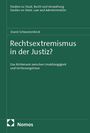 Titel: "Rechtsextremismus in der Justiz?" von David Schwarzenböck. Thema: Unabhängigkeit und Verfassungstreue der Richter.