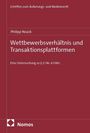 Philipp Noack: Wettbewerbsverhältnis und Transaktionsplattformen, Buch