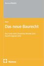 Text: "NomosPRAXIS, Bach, Das neue Baurecht, Bau-Turbo 2025 | Dezember-Novelle 2025 | BauGB-Upgrade 2026, Nomos."  
Cover in Grau und Orange.