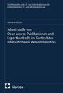Oben: Schriftenreihe zum IT- und Informationsrecht. Titel: Schnittstelle von Open Access-Publikationen. Autor: Alexandra Zeller. Unten: Nomos.