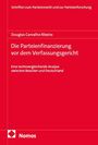Text oben: "Schriften zum Parteienrecht und zur Parteienforschung". Mitte: Titel und Autor. Unten: "Nomos". Roter Hintergrund.