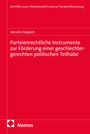 Geppert: Parteienrechtliche Instrumente zur Förderung einer geschlechtergerechten politischen Teilhabe, Buch