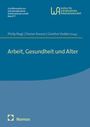 Buchtitel: "Arbeit, Gesundheit und Alter". Herausgeber: Negt, Krause, Vedder. Blaues Cover mit Nomos-Logo.