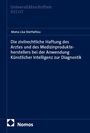 Mona Lisa Sterheltou: Untersuchung zu Haftung bei KI-Nutzung in Diagnostik. Blaues Cover, Nomos-Logo unten.