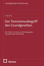 „Der Terrorismusbegriff des Grundgesetzes“ von Codrin Timu, Nomos-Verlag. Roter Einband mit schlichtem Design.