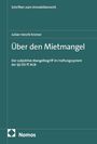 Julian Henrik Kremer: Über den Mietmangel, Buch