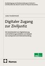 Lukas Hundertmark: Digitaler Zugang zur Ziviljustiz, Buch