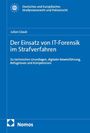 „Der Einsatz von IT-Forensik im Strafverfahren“ von Julian Glaub. Blaues Cover mit Nomos-Logo unten.