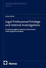 Buchtitel: "Legal Professional Privilege und Internal Investigations", Jonas Schulz. Logo von Nomos links unten.