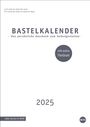 : Premium-Bastelkalender weiß A4 2025, KAL