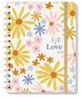 : Love Spiral-Kalenderbuch A5 2025, Buch