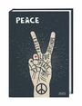 : Peace Kalenderbuch A5 2025, Buch