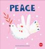 : Peace Postkartenkalender 2025, KAL
