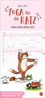 Puth Yoga für die Katz Familienplaner 2027, KAL