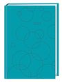 Kalenderbuch A6 blau 2027, Buch