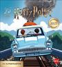 "75 Years of Magic", "Harry Potter", "Hogwarts Express", "Offizieller Kalender 2027", "Mit 12 Postkarten". Illustration: Auto.