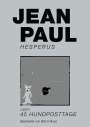 Jean Paul: Hesperus oder 45 Hundposttage, Buch
