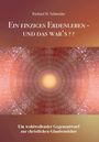 Richard H. Schneider, "Ein einziges Erdenleben - und das war's??". Hintergrund: Kreismuster in Rottönen.