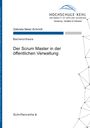Gabriele Meier-Schmidt: Der Scrum Master in der öffentlichen Verwaltung, Buch