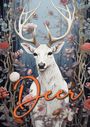 Monsoon Publishing: Deer Coloring Book for Adults, Buch