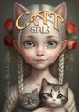 Monsoon Publishing: Cat Girls Coloring Book for Adults, Buch